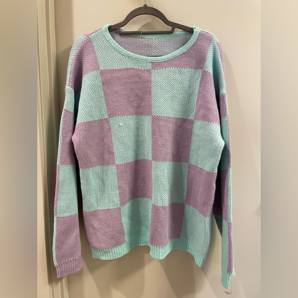 Long Sleeve Loose Knitted Sweater